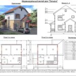 Планировка двухэтажного дома из сип панелей